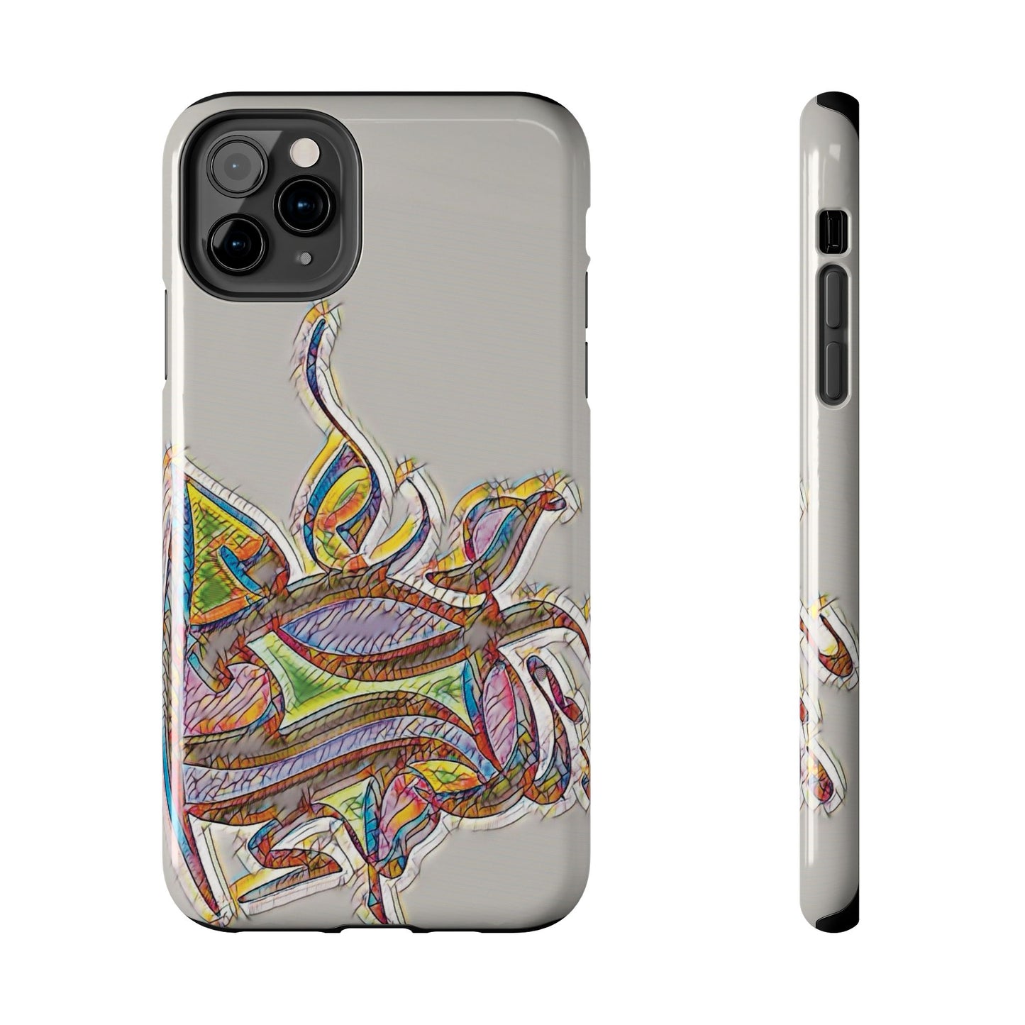 Phone Case Persian Calligraphy Modern Handwriting.