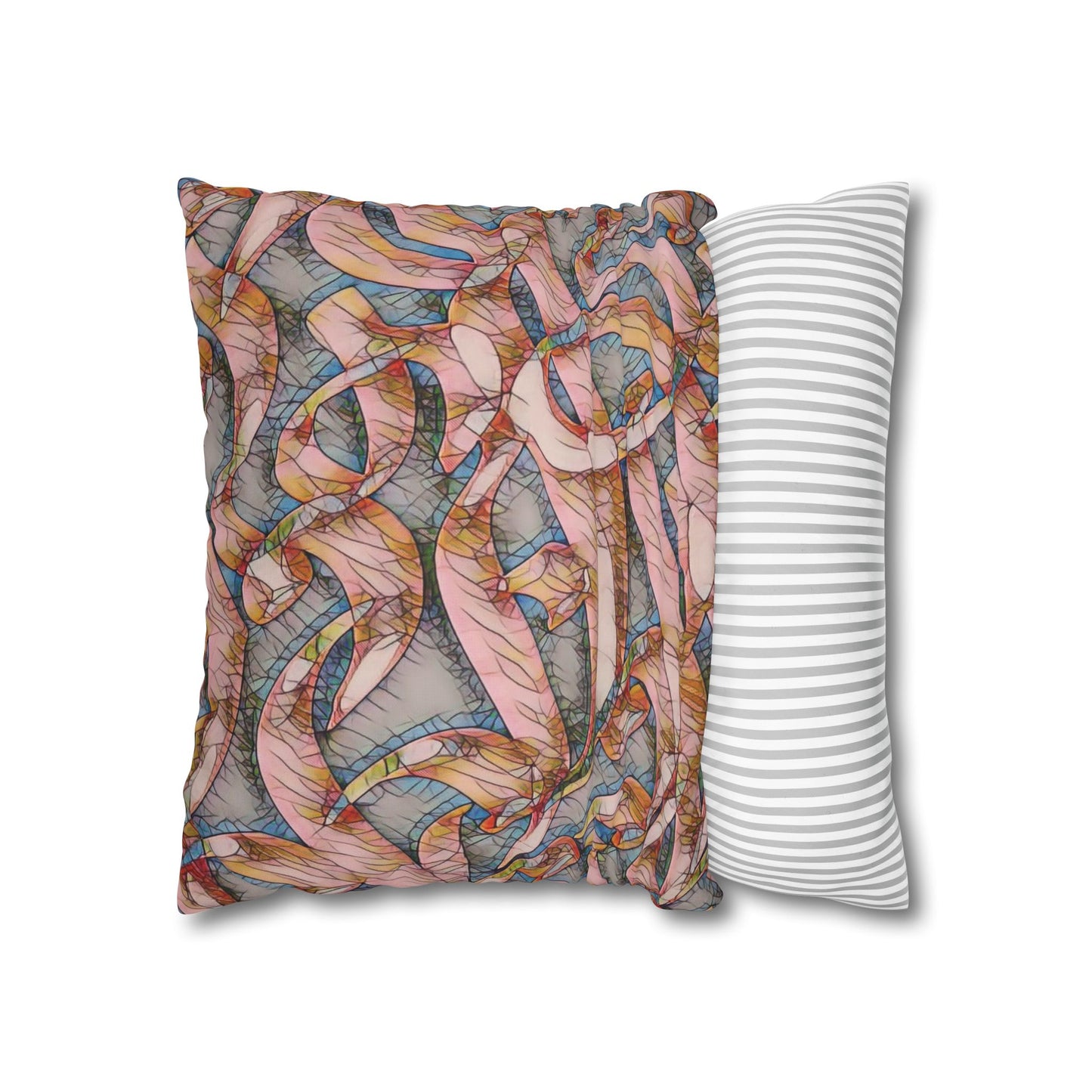 Copy of Pillowcase - Modern Art Portrait Watercolour Design