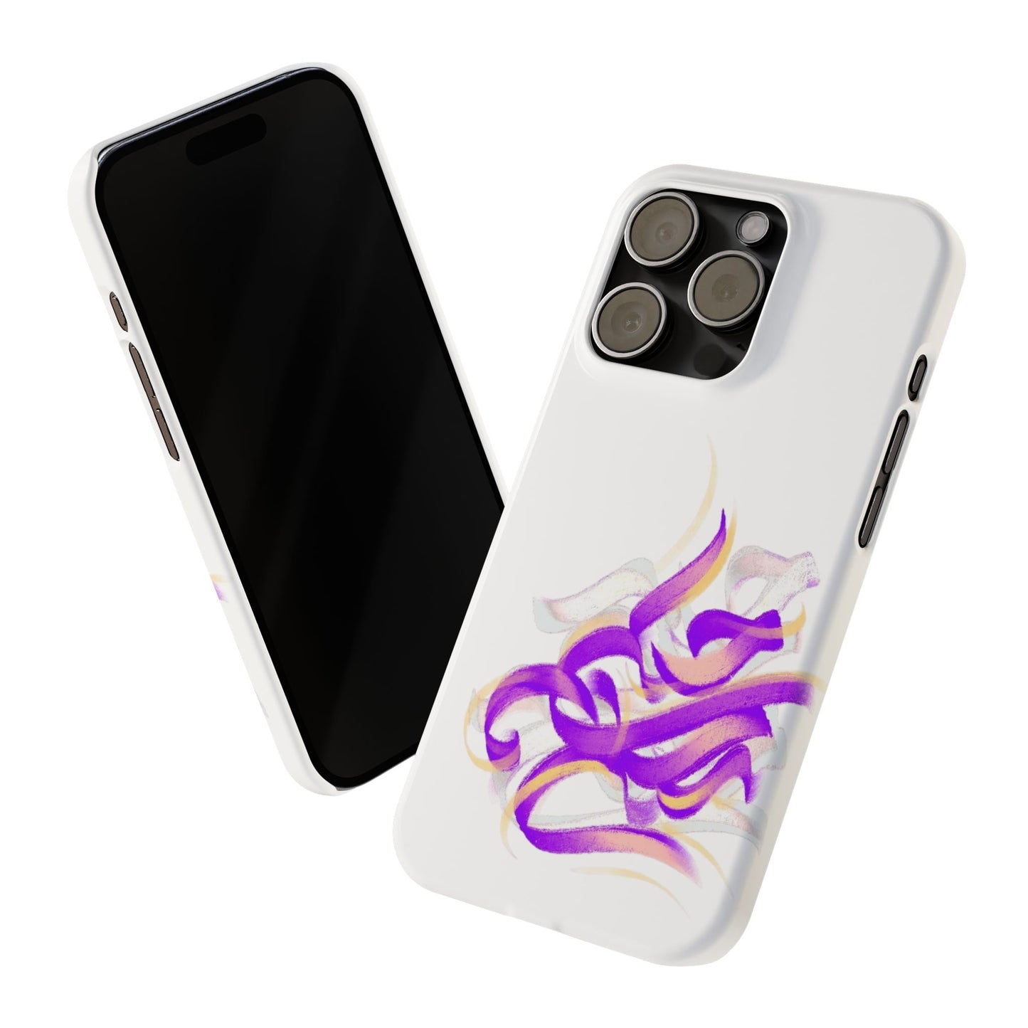 Copy of ' Modern Art Slim Phone Case-Lily
