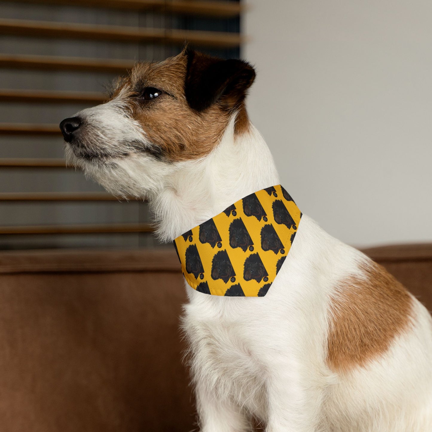 COAL Dapper Dog Bandana Collar - Cute Pet Accessory with Bowtie Design