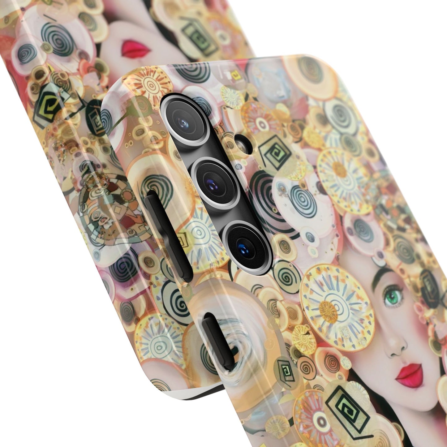 Phone Case - Persian Art Inspired Beautiful Girl Design