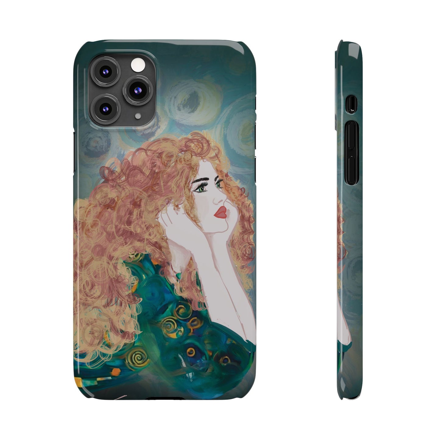 Copy of ' Modern Art  Slim Phone Case -LOVE