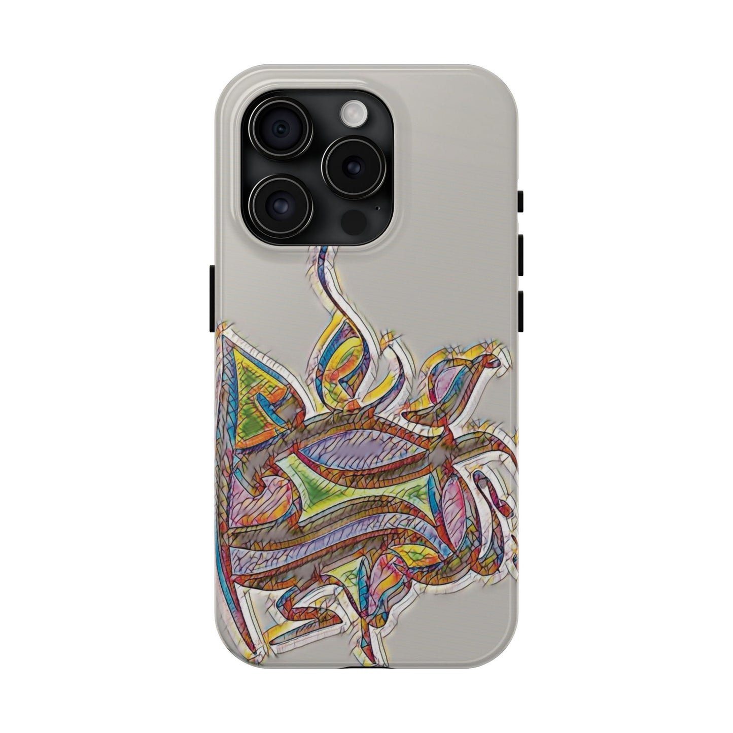Phone Case Persian Calligraphy Modern Handwriting.