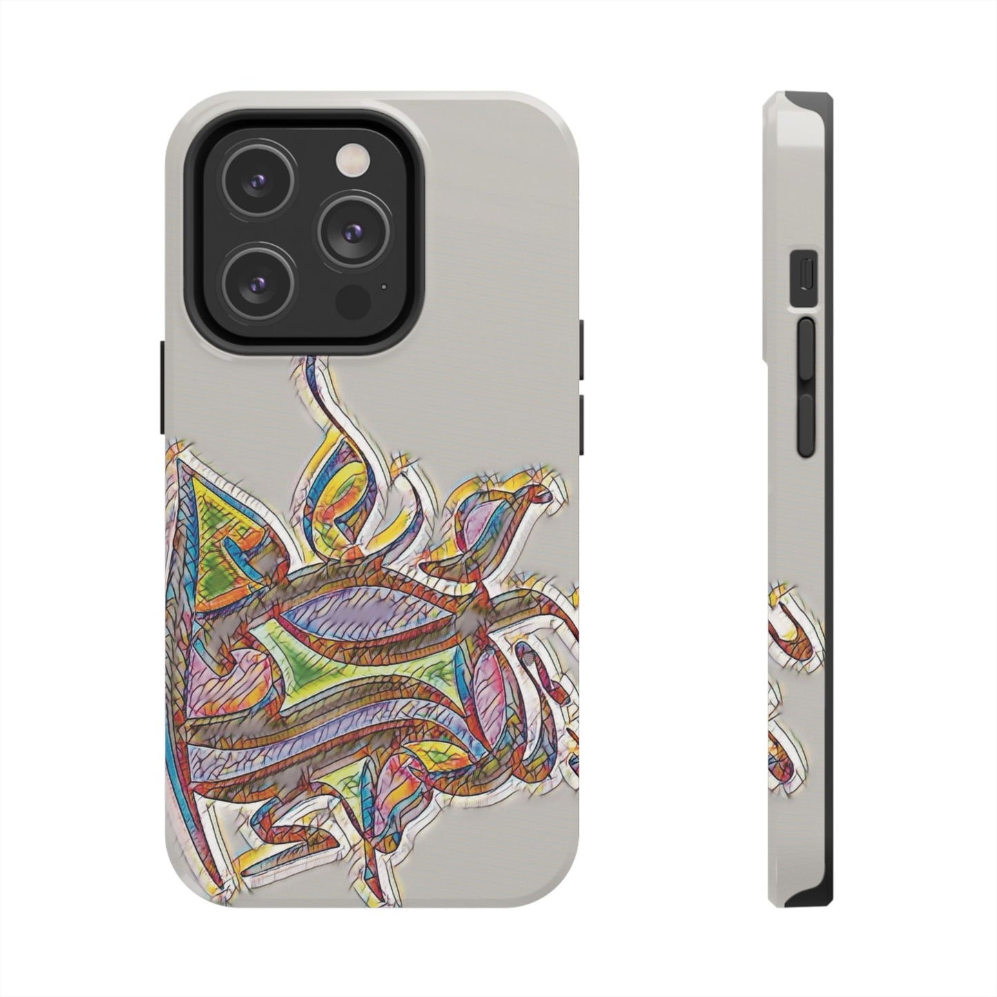 Phone Case Persian Calligraphy Modern Handwriting.