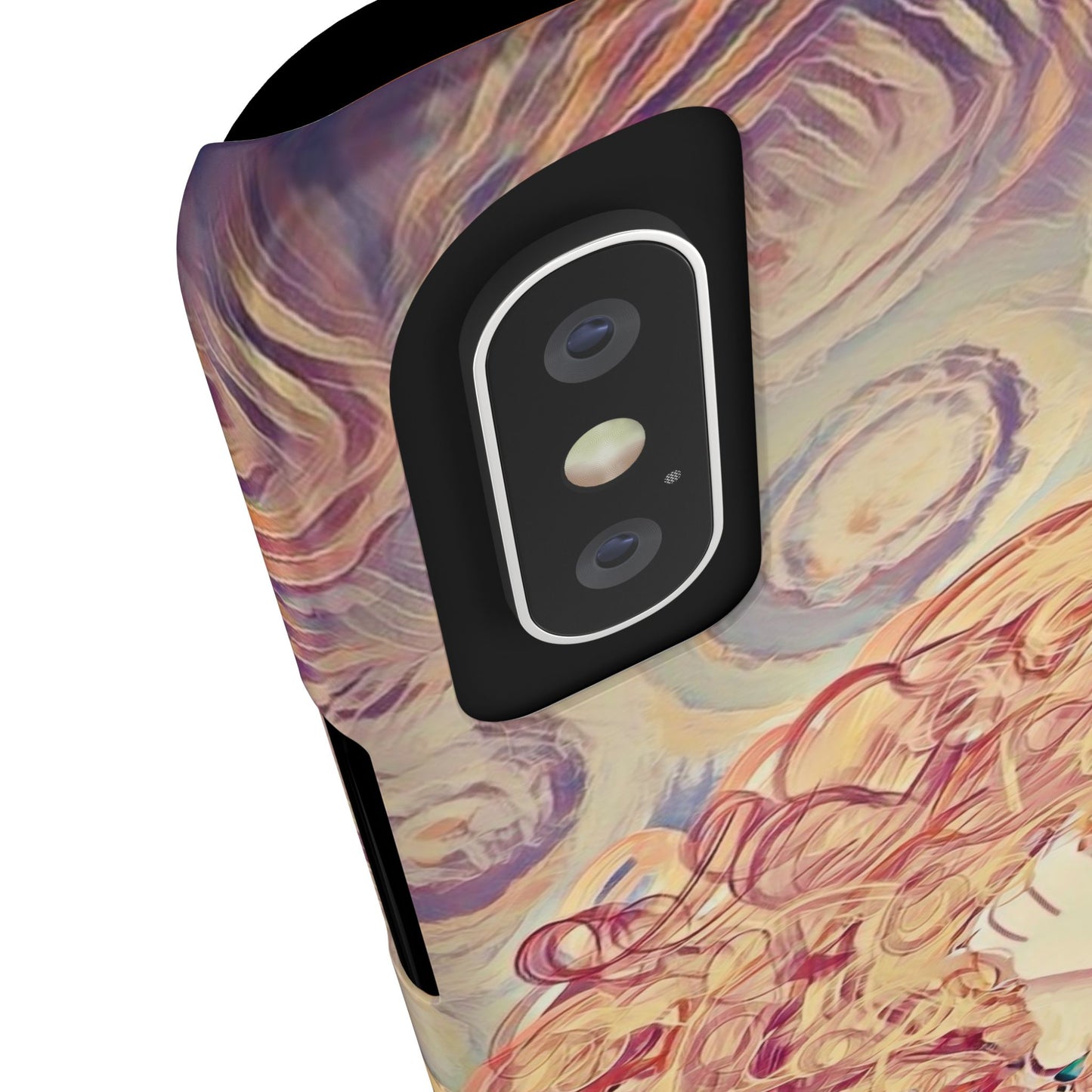 ' Modern Art Slim Phone Case -LOVE,