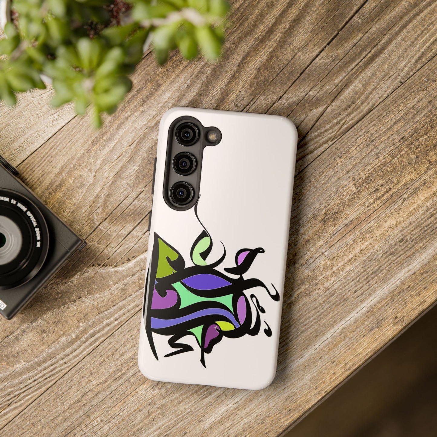 Phone Case Persian Calligraphy Modern Handwriting
