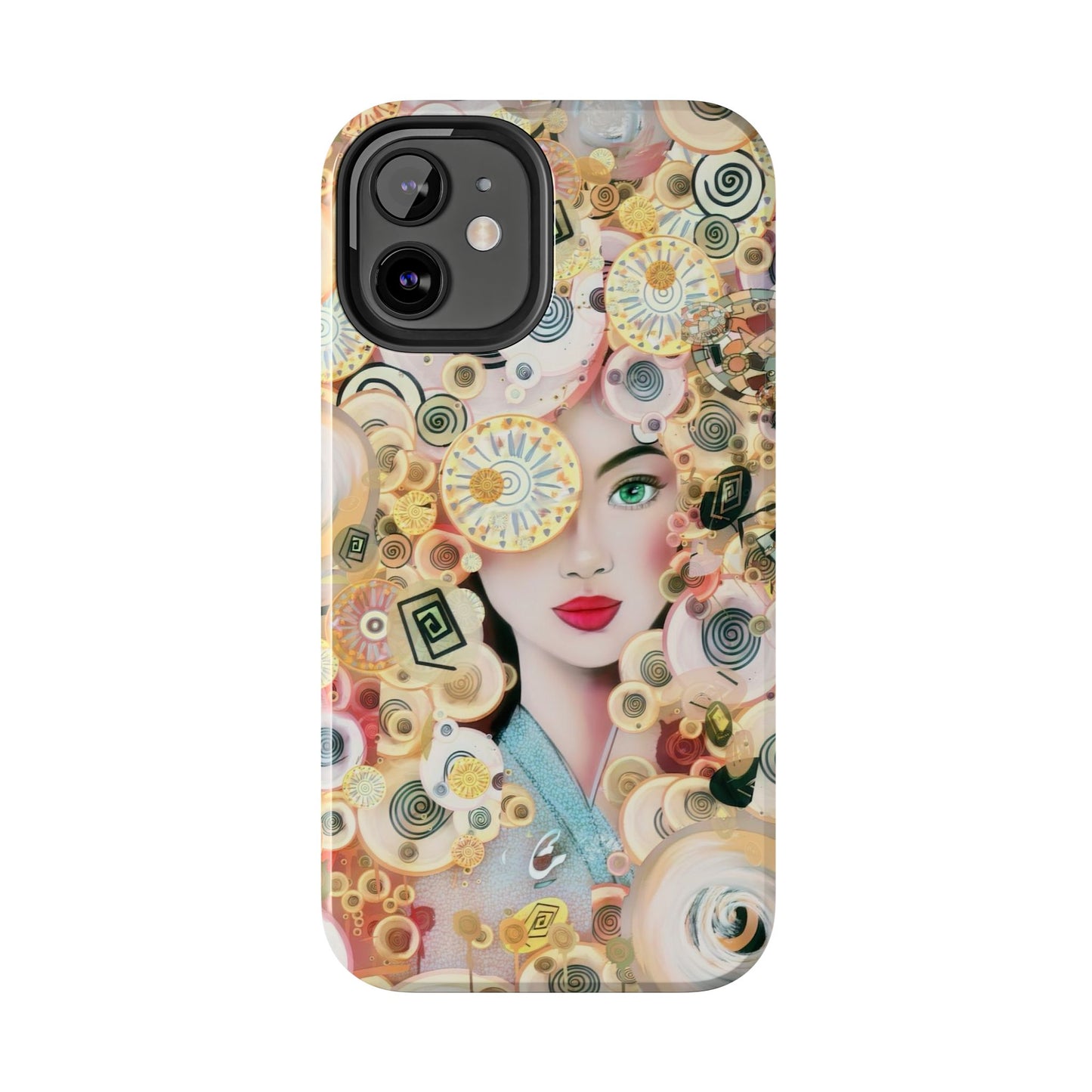 Phone Case - Persian Art Inspired Beautiful Girl Design