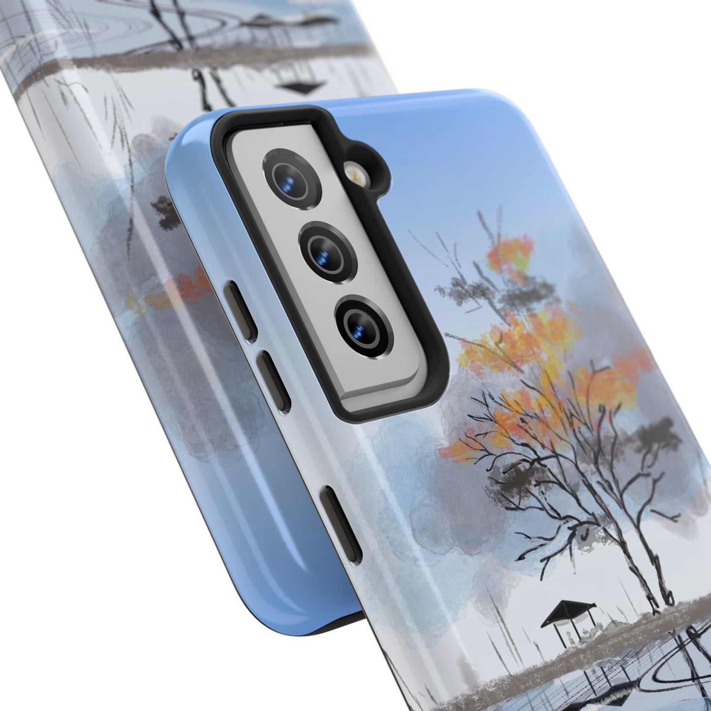 Serenity Phone Case Persian Calligraphy Art.