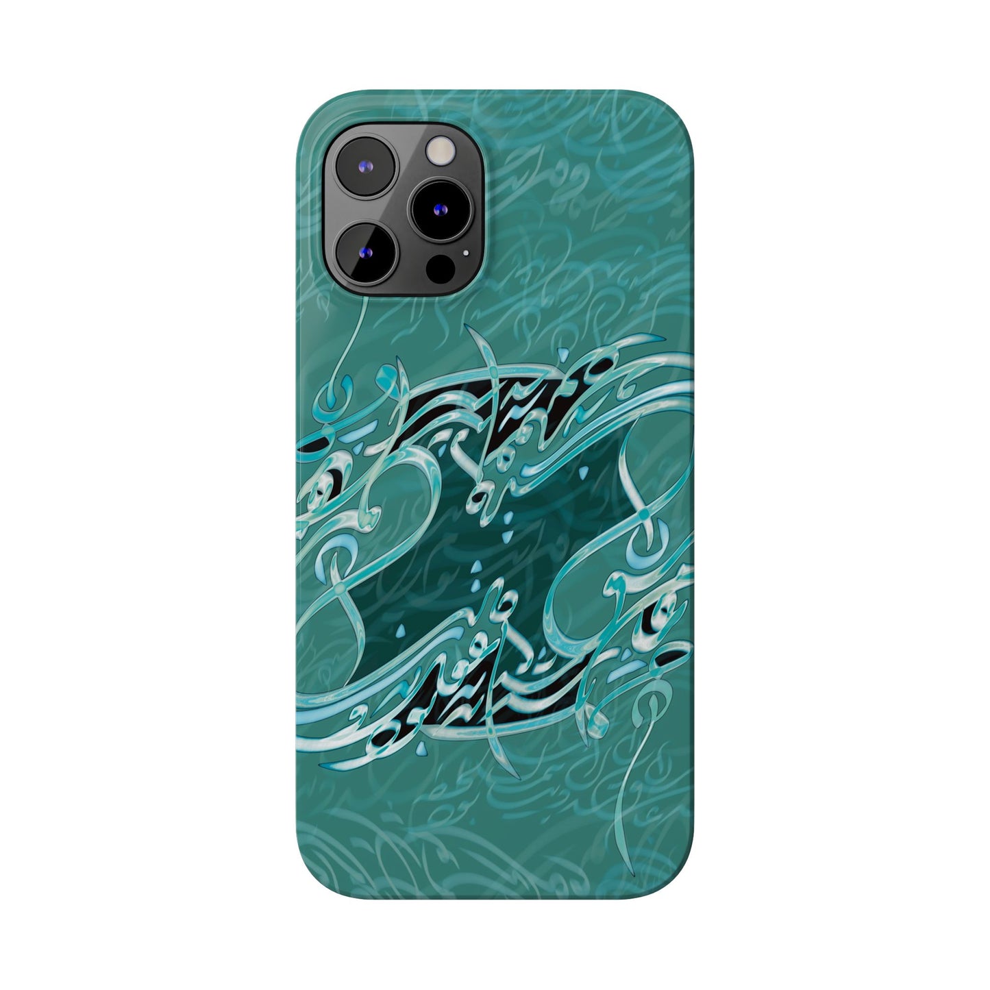 ' Modern Calligraphy Art Slim Phone Case