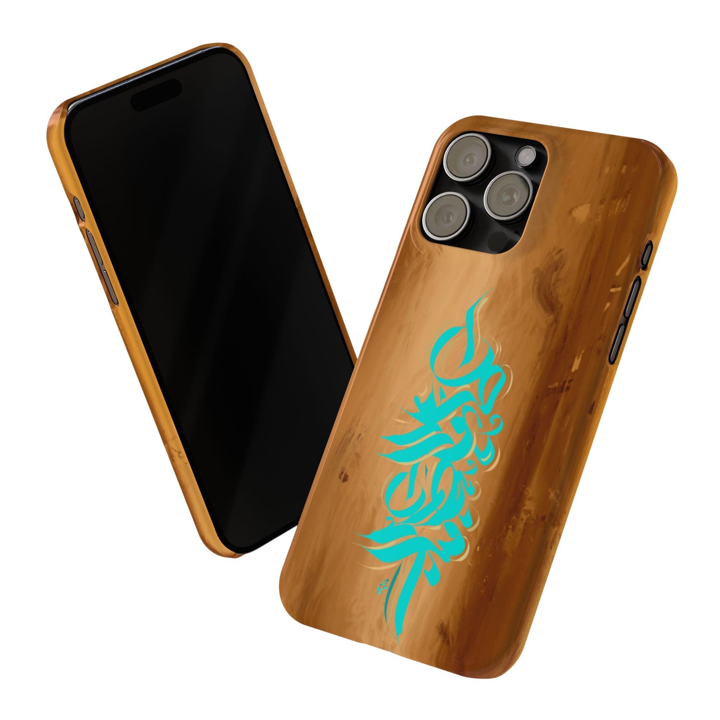 Modern Art Slim Phone Case -LOVE
