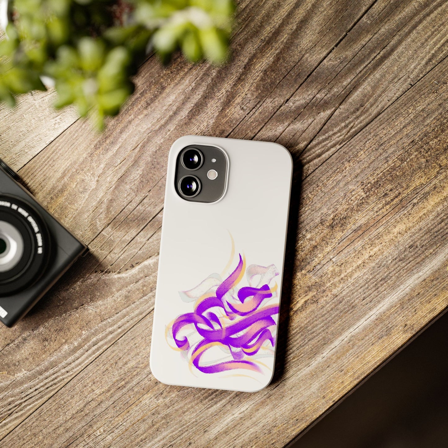 Copy of ' Modern Art Slim Phone Case-Lily