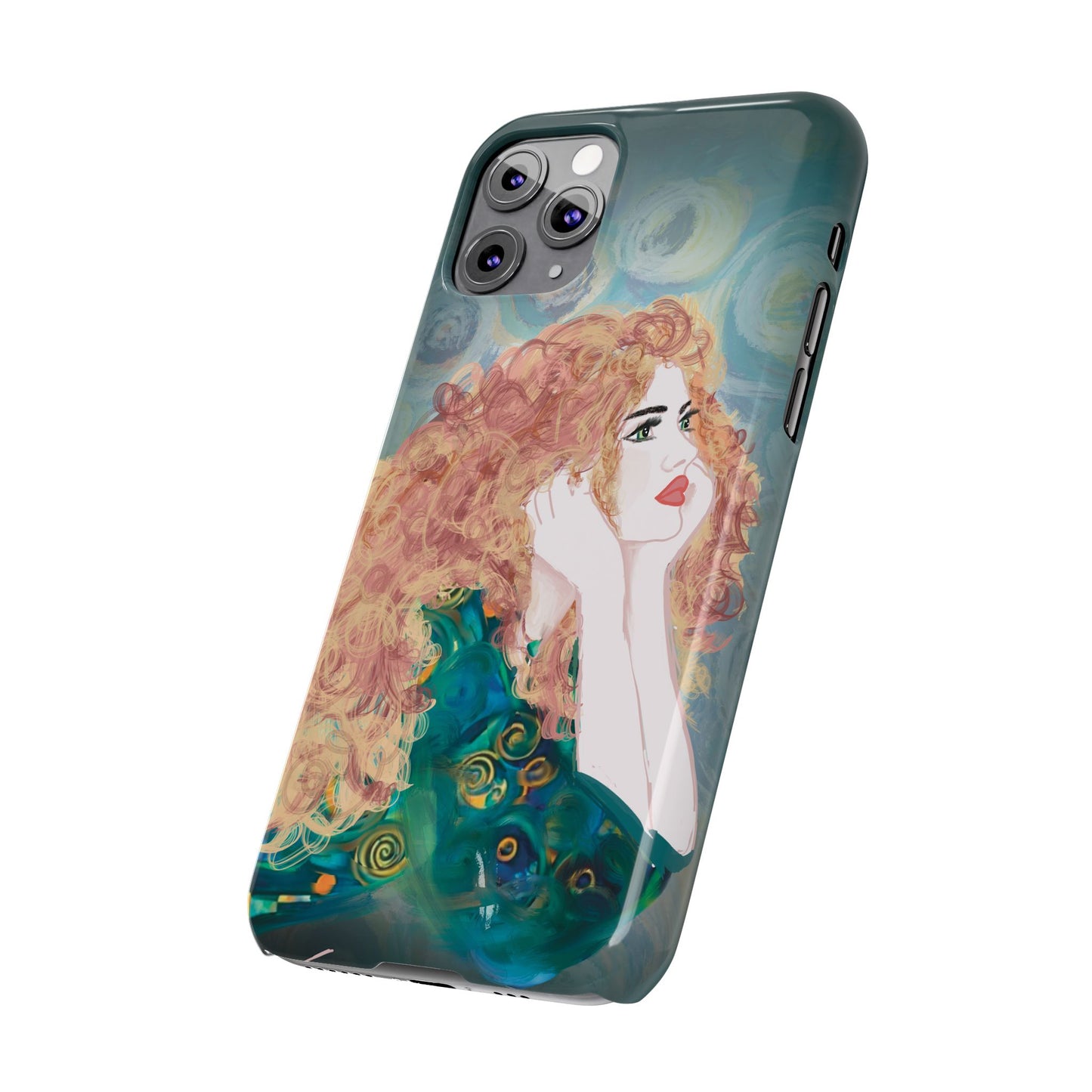 Copy of ' Modern Art  Slim Phone Case -LOVE
