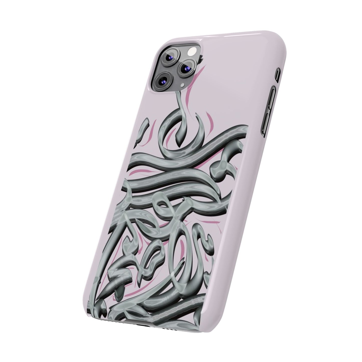 Modern Art Slim Phone Case -LOVE,