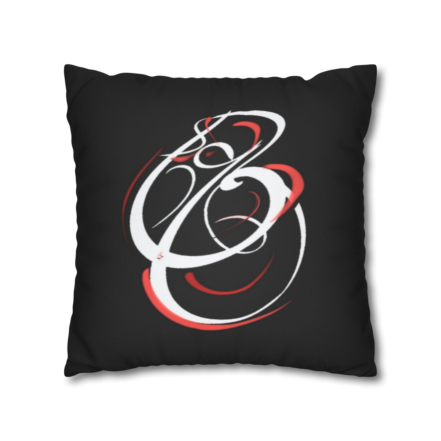 Square Pillowcase - Persian Calligraphy, Modern Handwriting Design