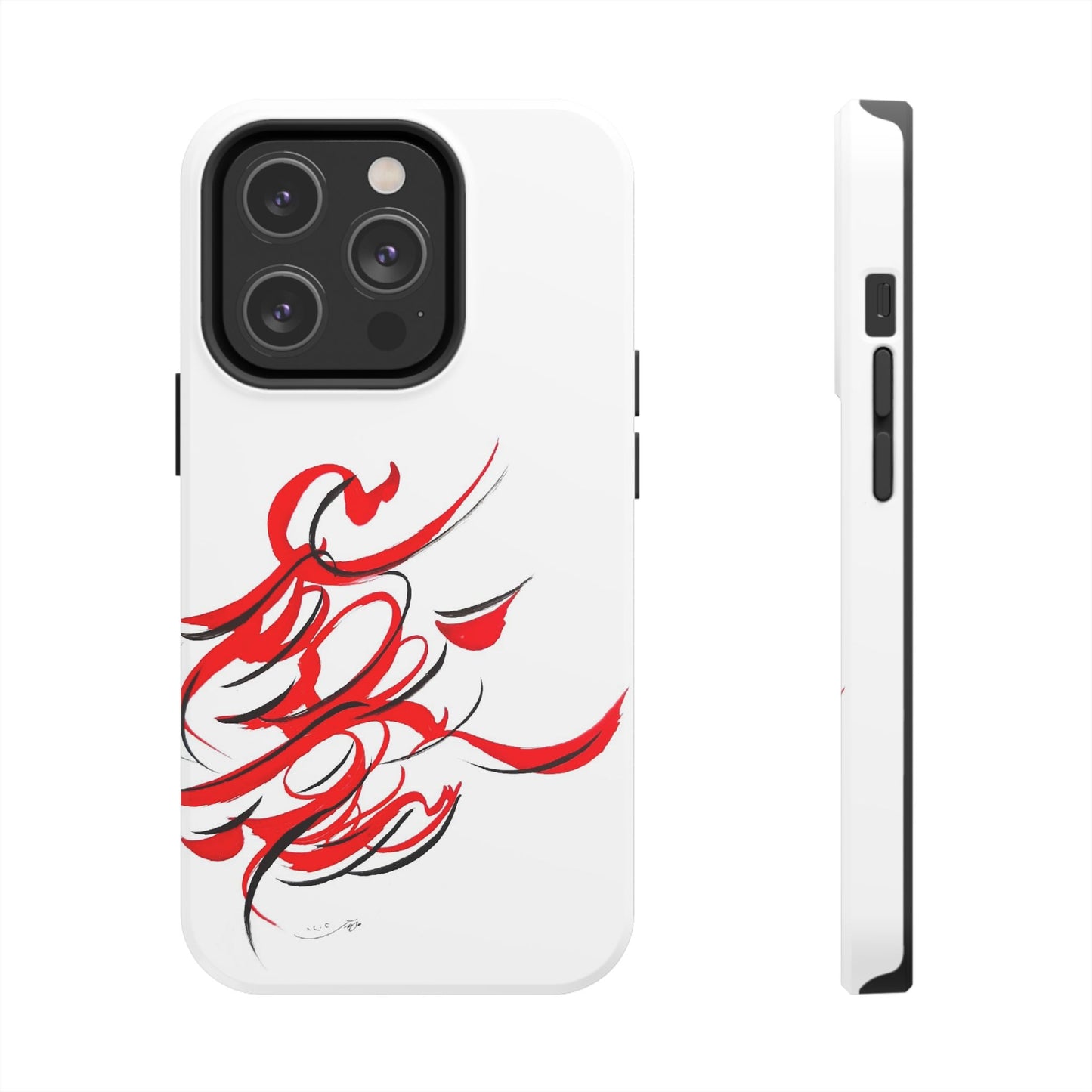 Phone Case Persian Calligraphy Modern Handwriting.