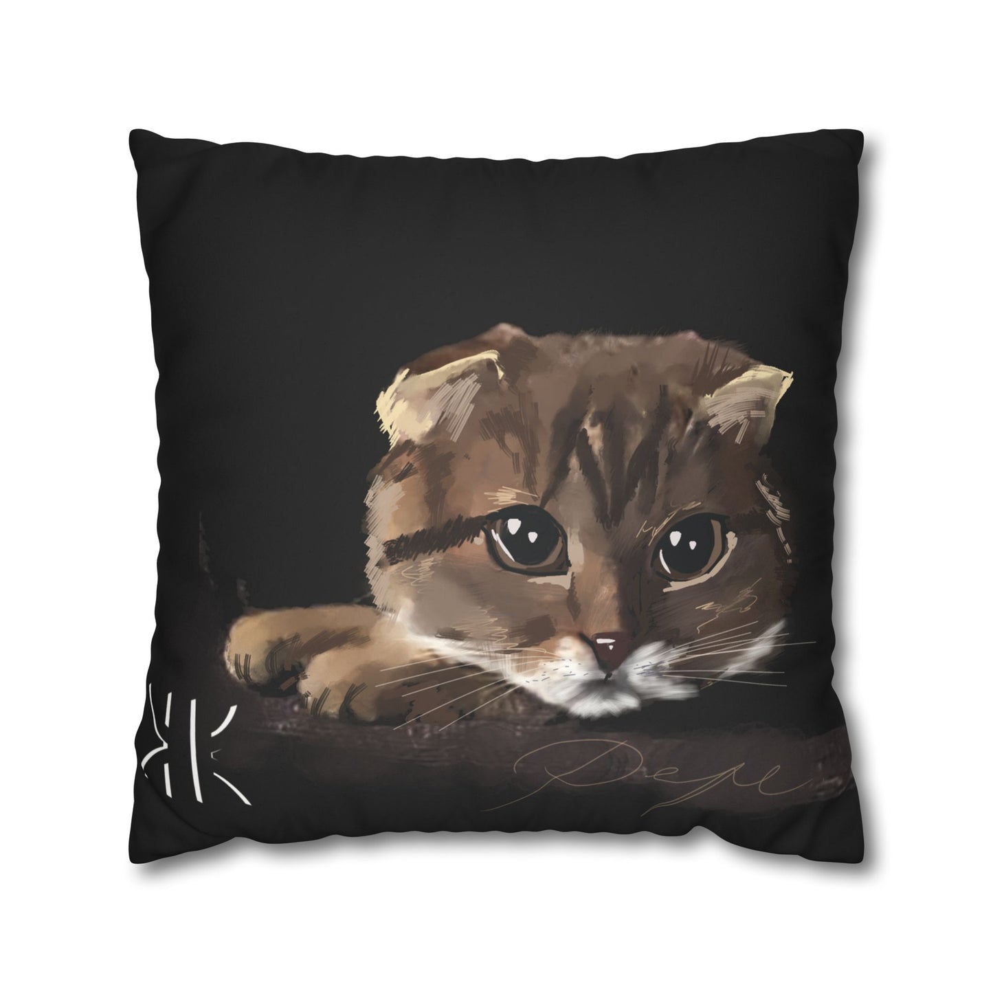 Copy of Pepe Pillowcase -Modern Art Portrait Watercolour Design