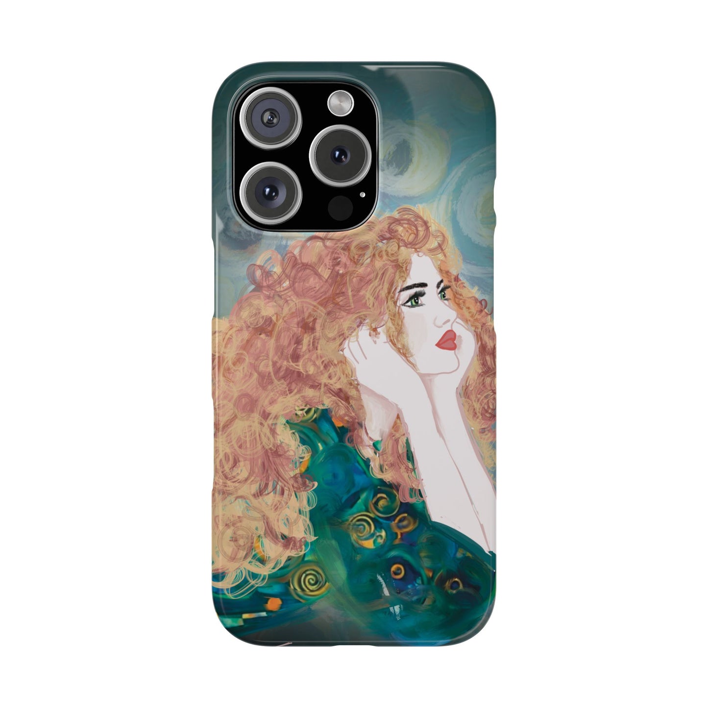 Copy of ' Modern Art  Slim Phone Case -LOVE