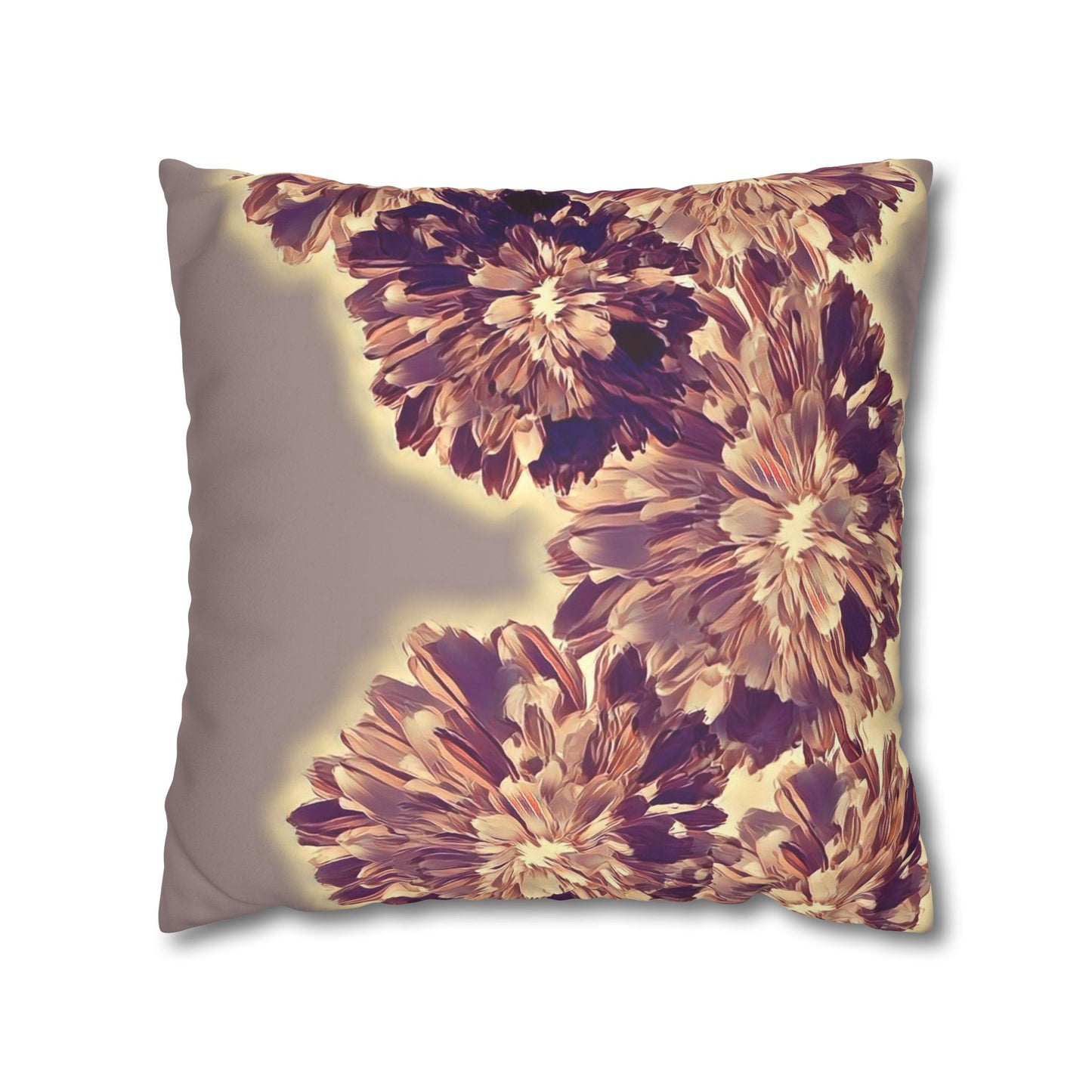 Copy of Modern Digital Painting ' Faux Suede Pillowcase - Home Design
