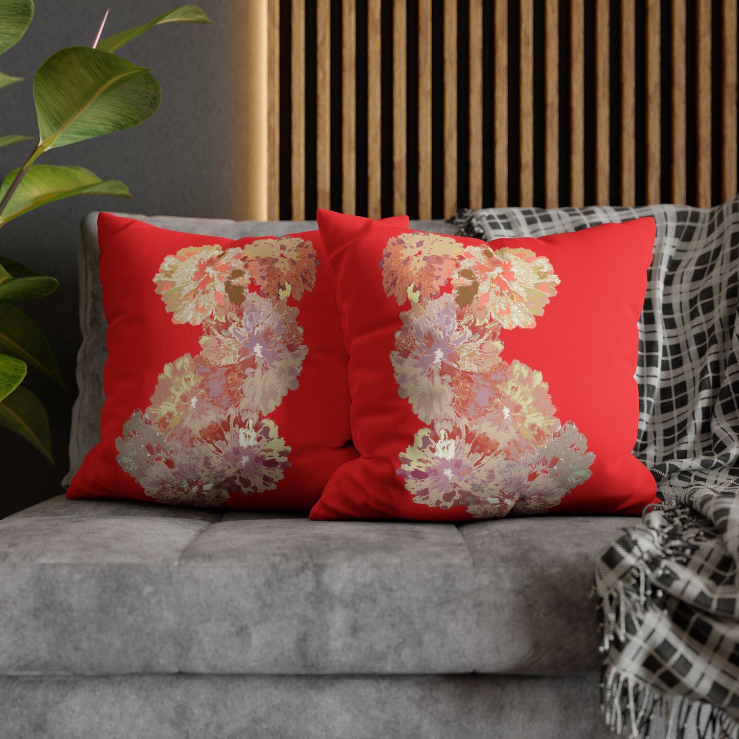 Modern Digital Painting ' Faux Suede Pillowcase - Home Design