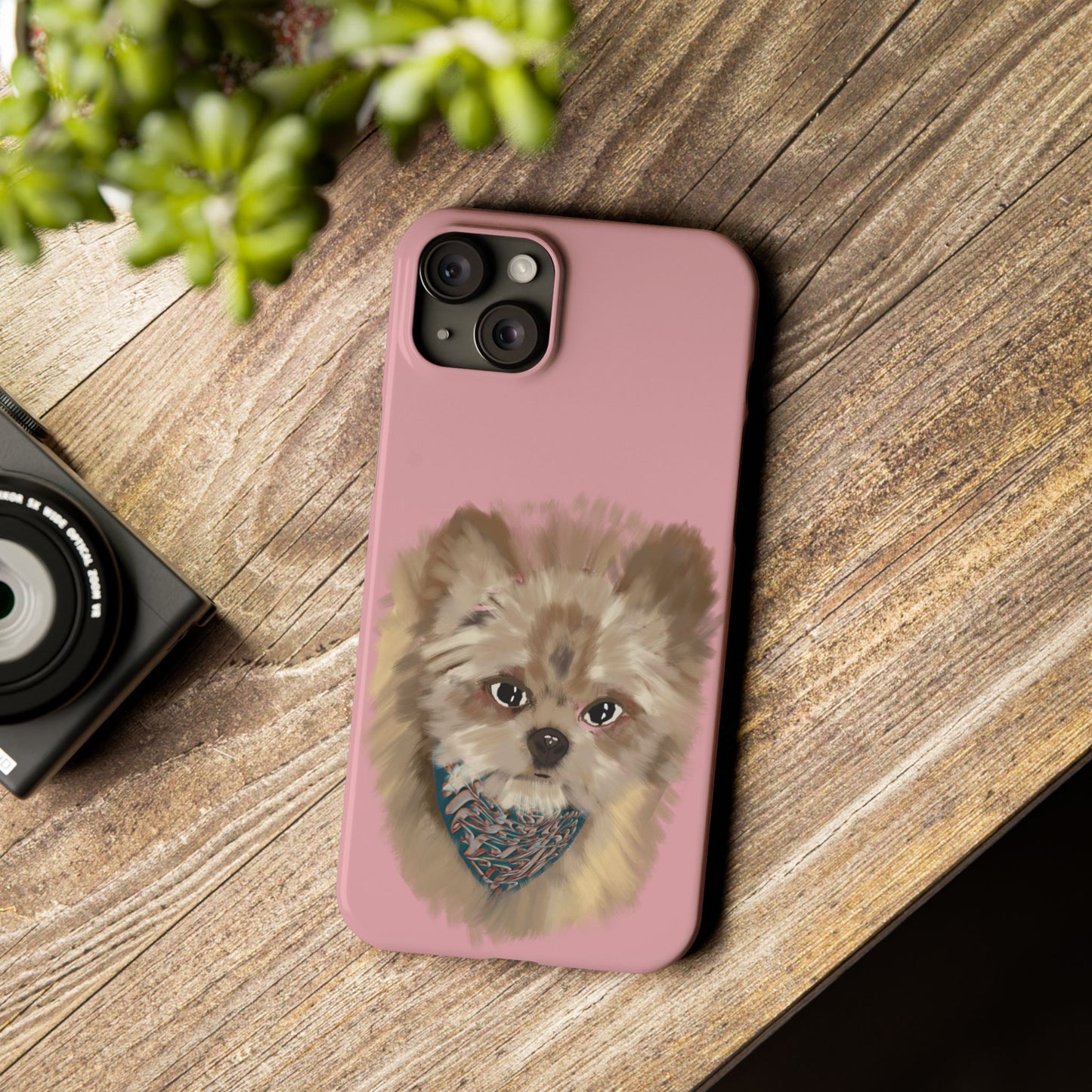 Copy of Copy of Copy of Copy of ' Modern Art Slim Phone Case -LOVE I-