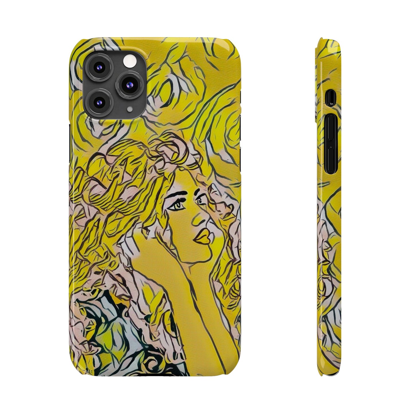 ' Modern Art Slim Phone Case -