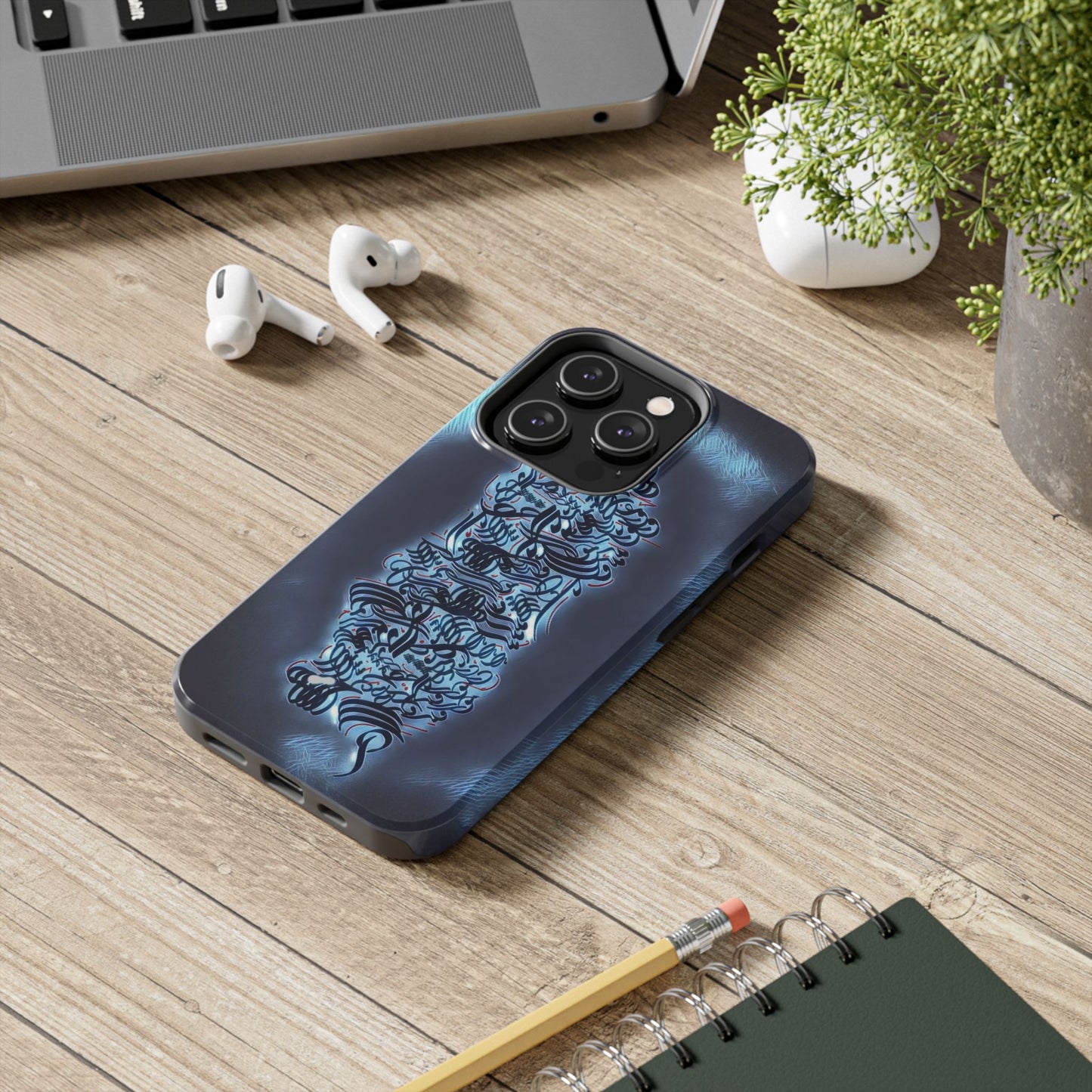 Phone Case Persian Calligraphy Modern Handwriting