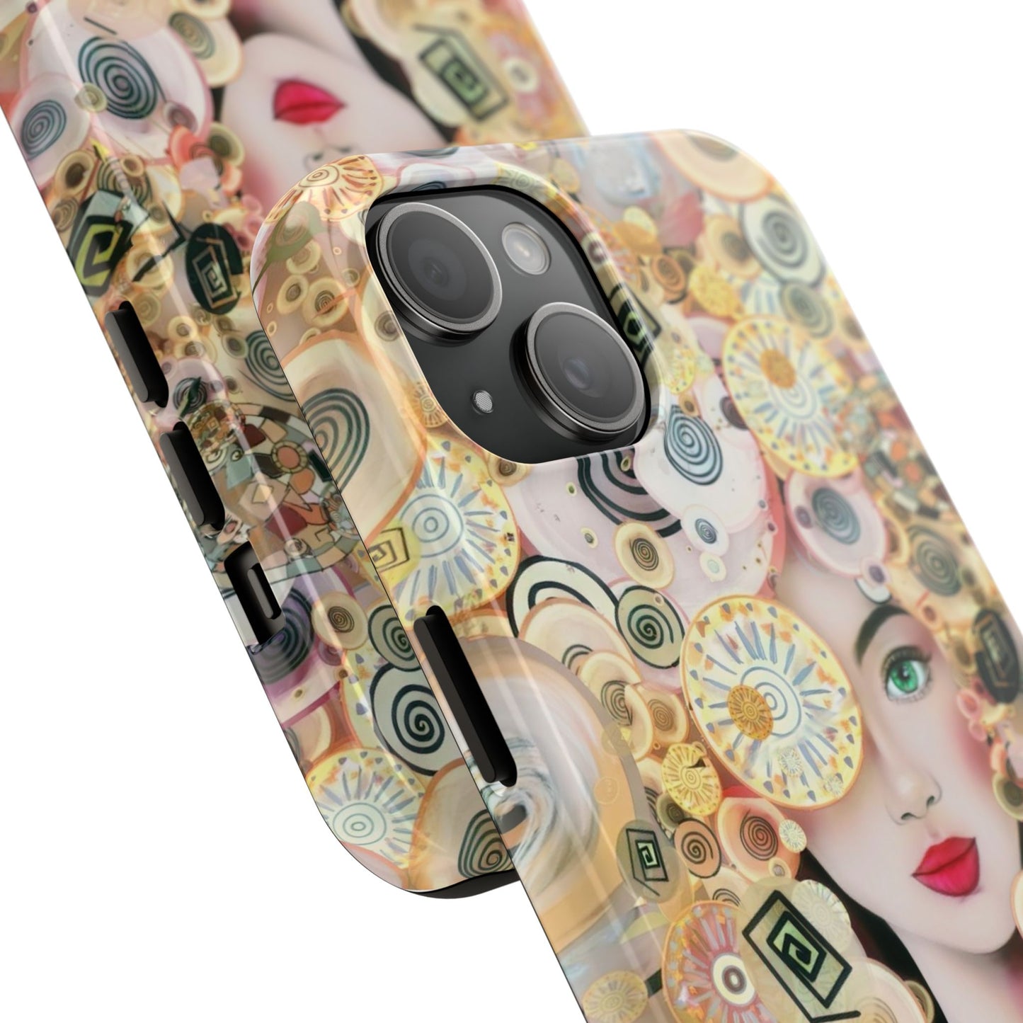Phone Case - Persian Art Inspired Beautiful Girl Design