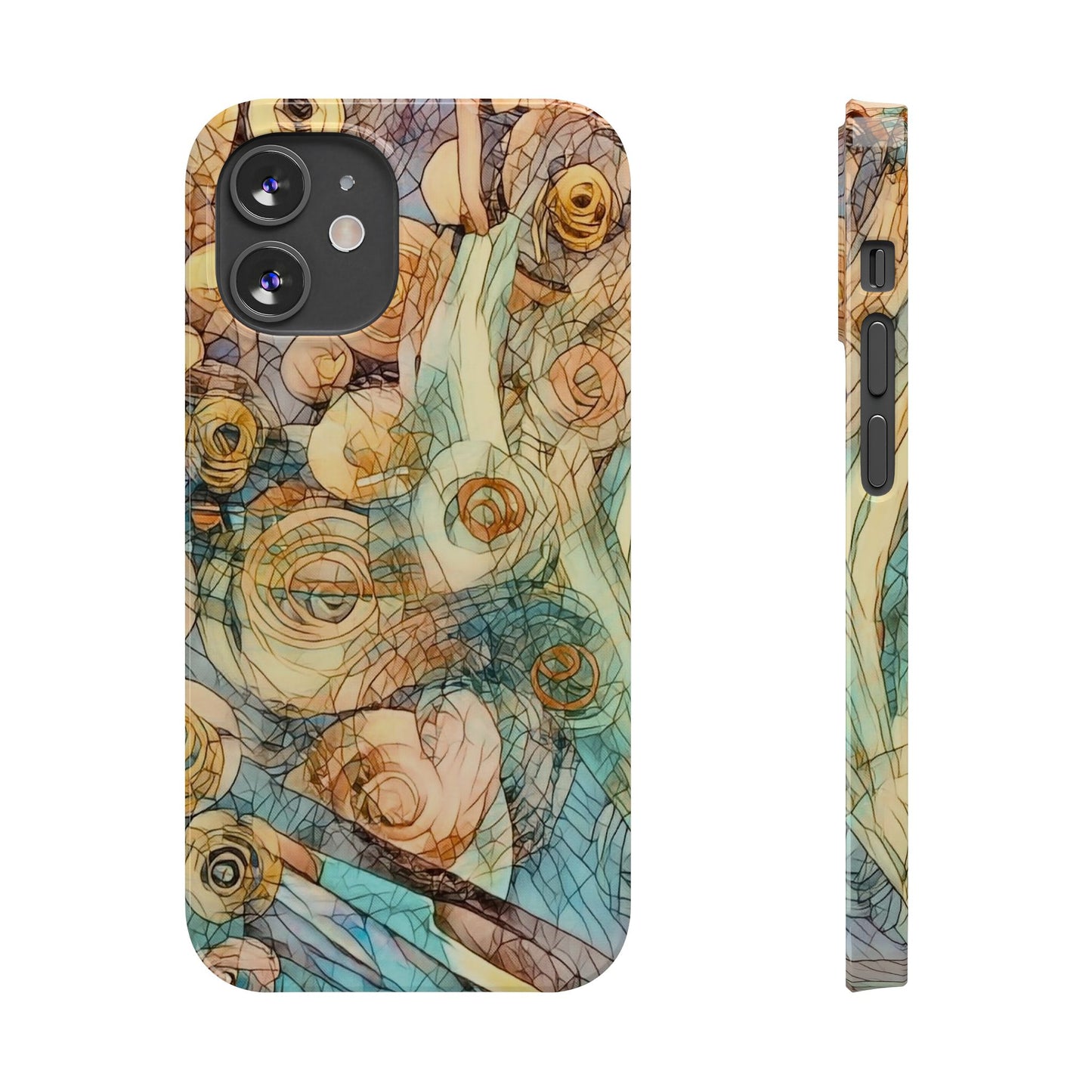 . ' Modern Art Slim Phone Case -.