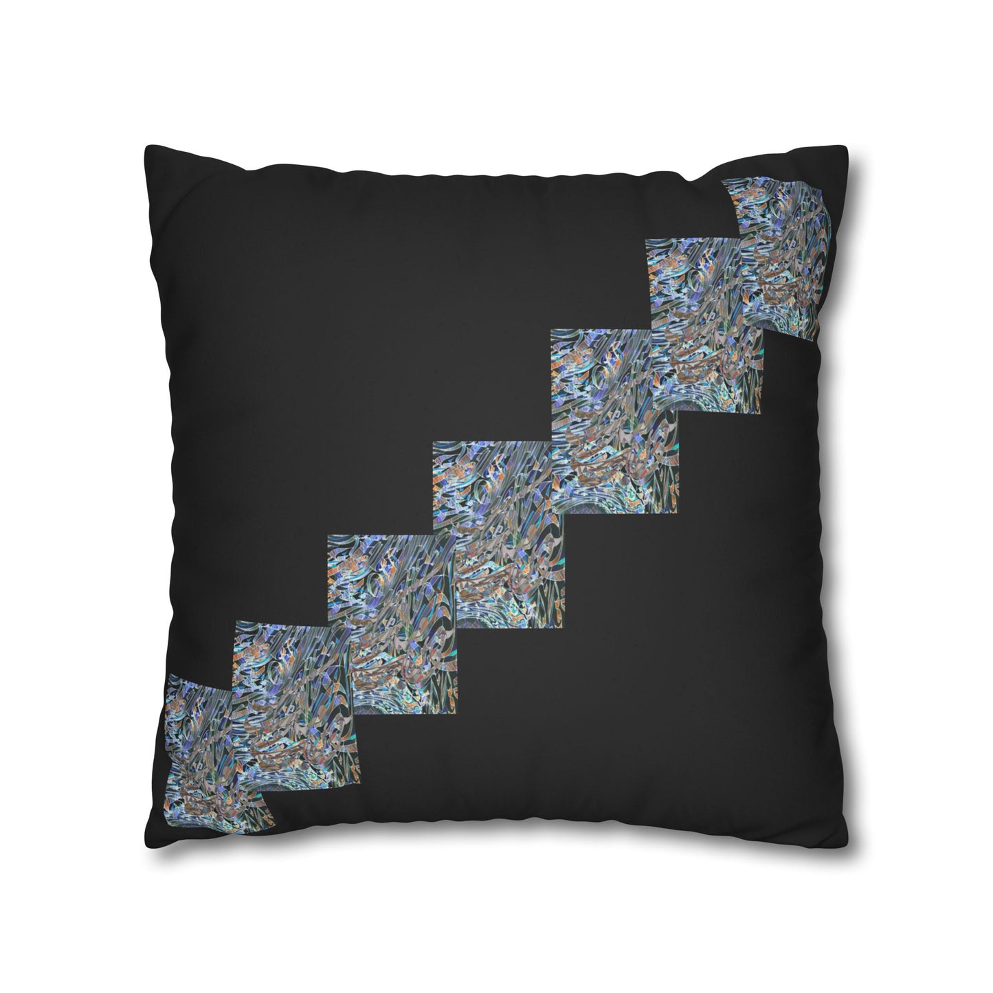 Modern art inspired beauty Faux Suede Square Pillow Cover l