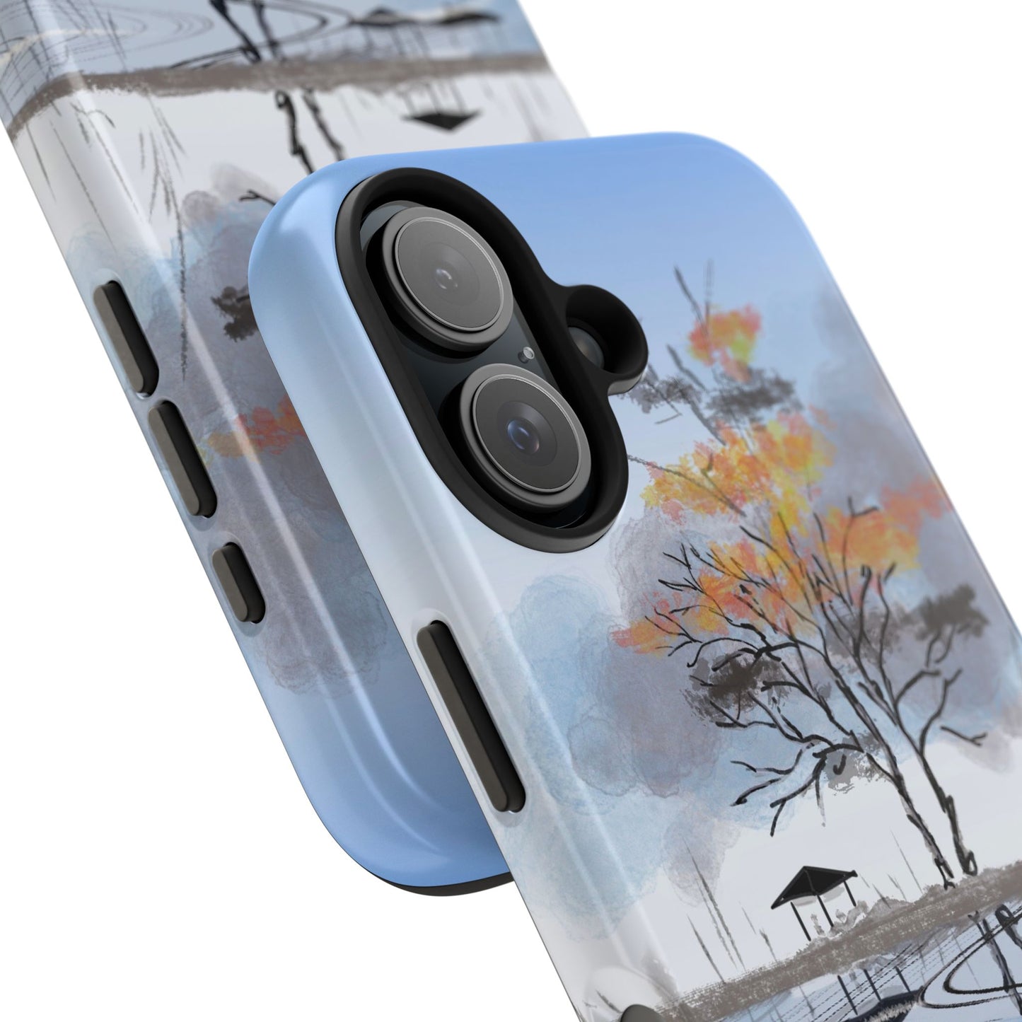Serenity Phone Case Persian Calligraphy Art.