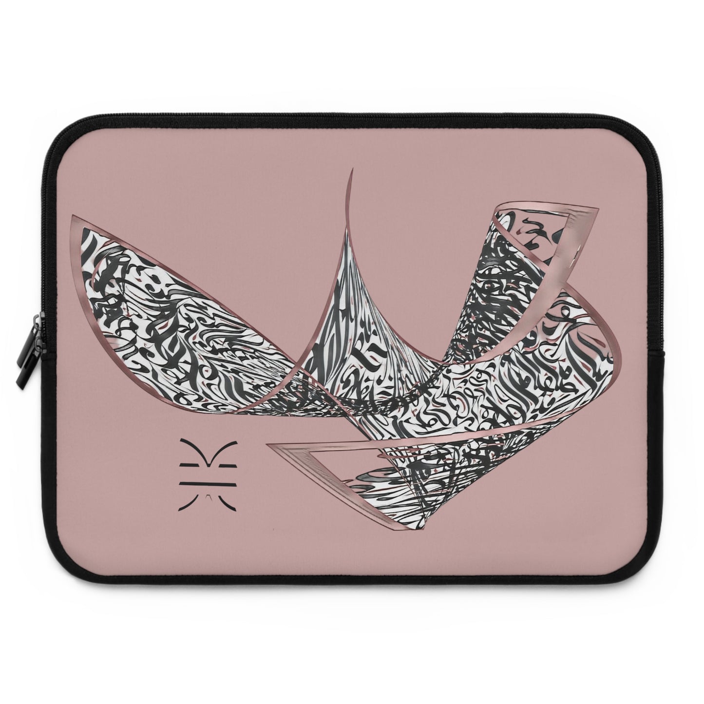 Kalli K Laptop Sleeve - Modern Calligraphy Design