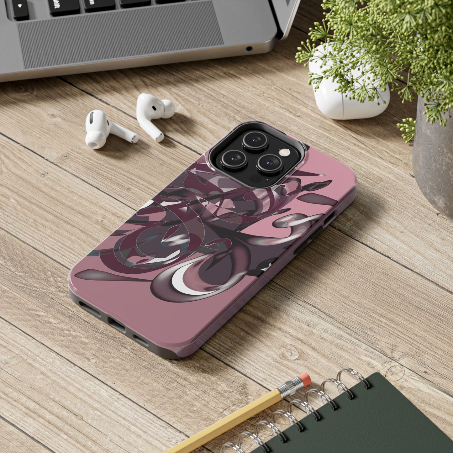 Phone Case - Modern Persian Calligraphy Design