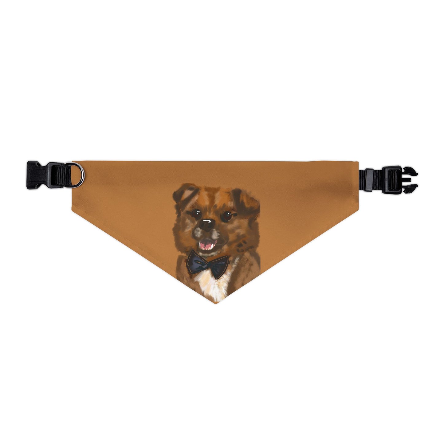 Baghlava Dapper Dog Bandana Collar - Cute Pet Accessory with Bowtie Design