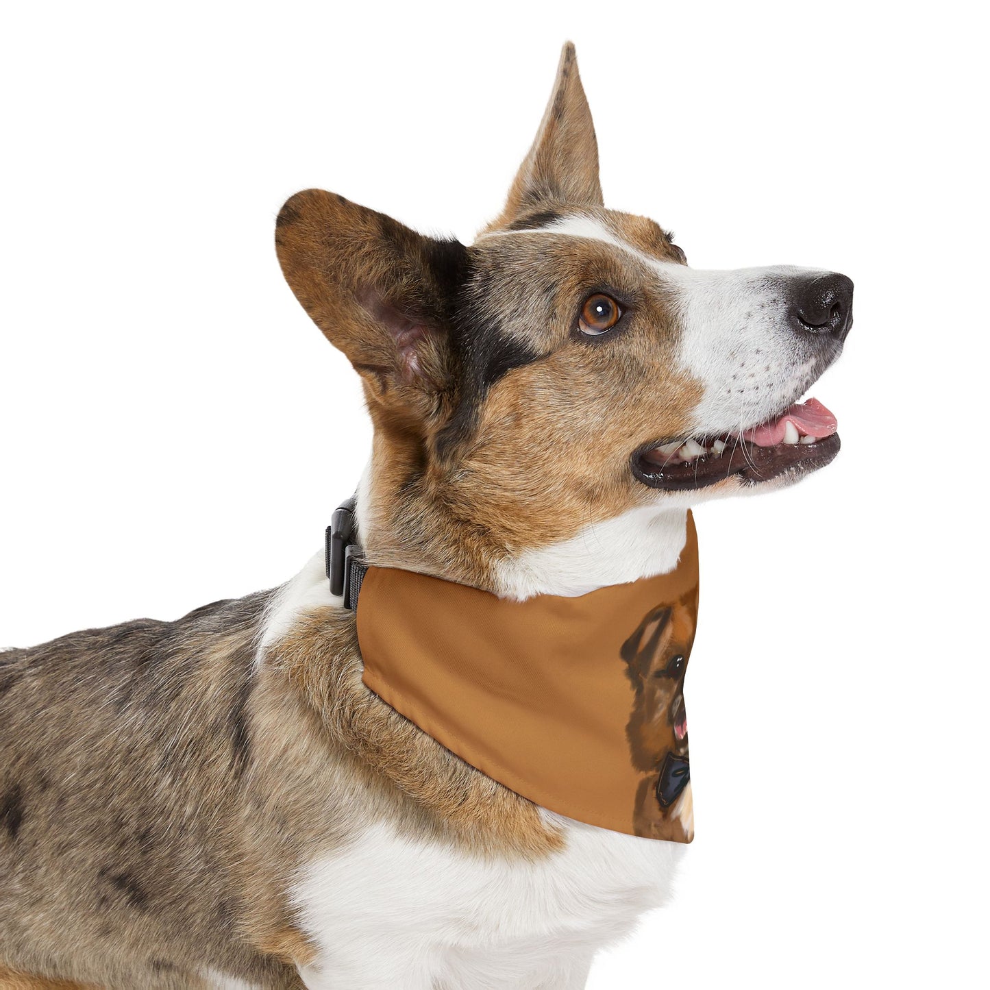 Baghlava Dapper Dog Bandana Collar - Cute Pet Accessory with Bowtie Design
