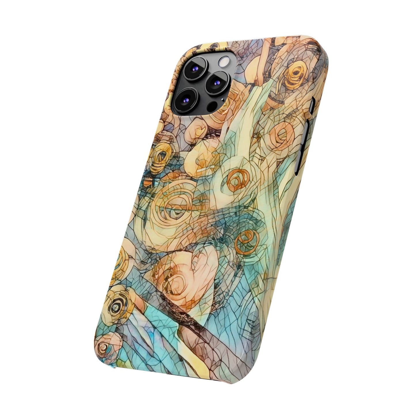 . ' Modern Art Slim Phone Case -.