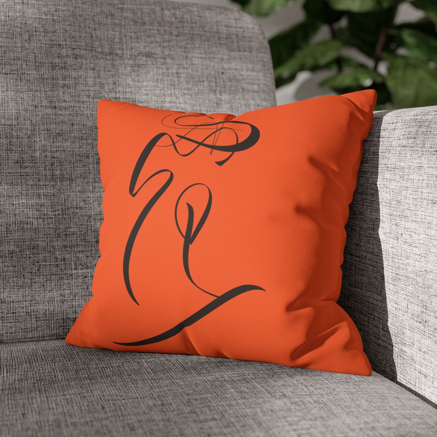 Copy of Square Pillowcase - Modern Art Portrait Watercolour Design