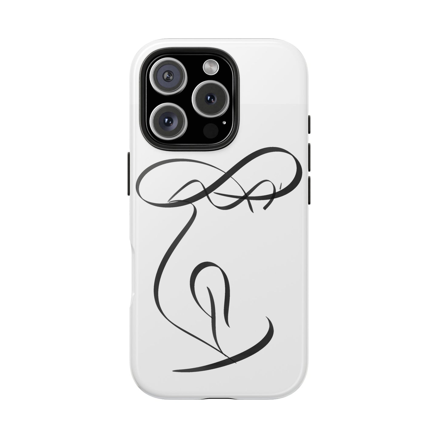 Handwritten Farsi Calligraphy 'Hiich' Design
