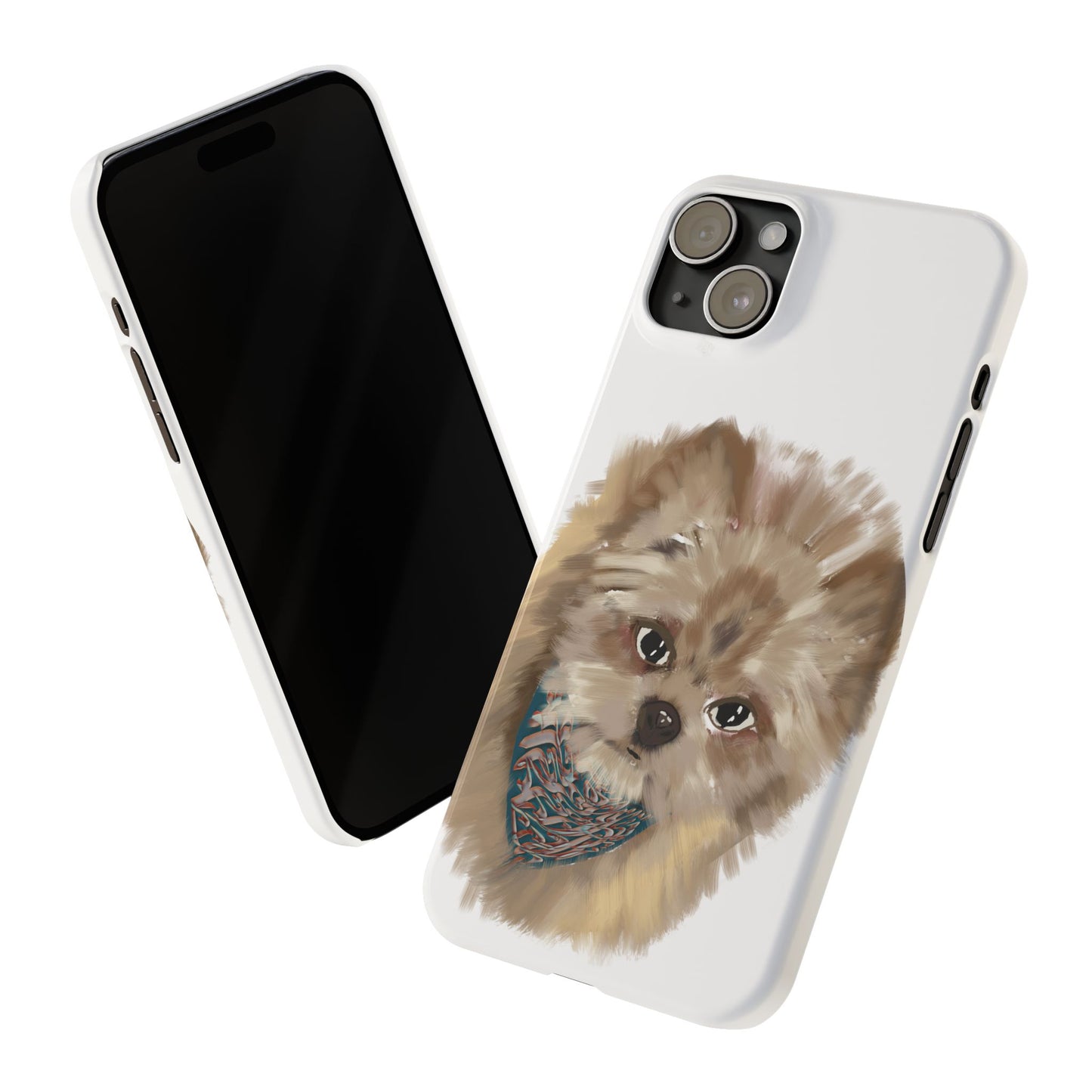 ' Modern Art Slim Phone Case-Lily