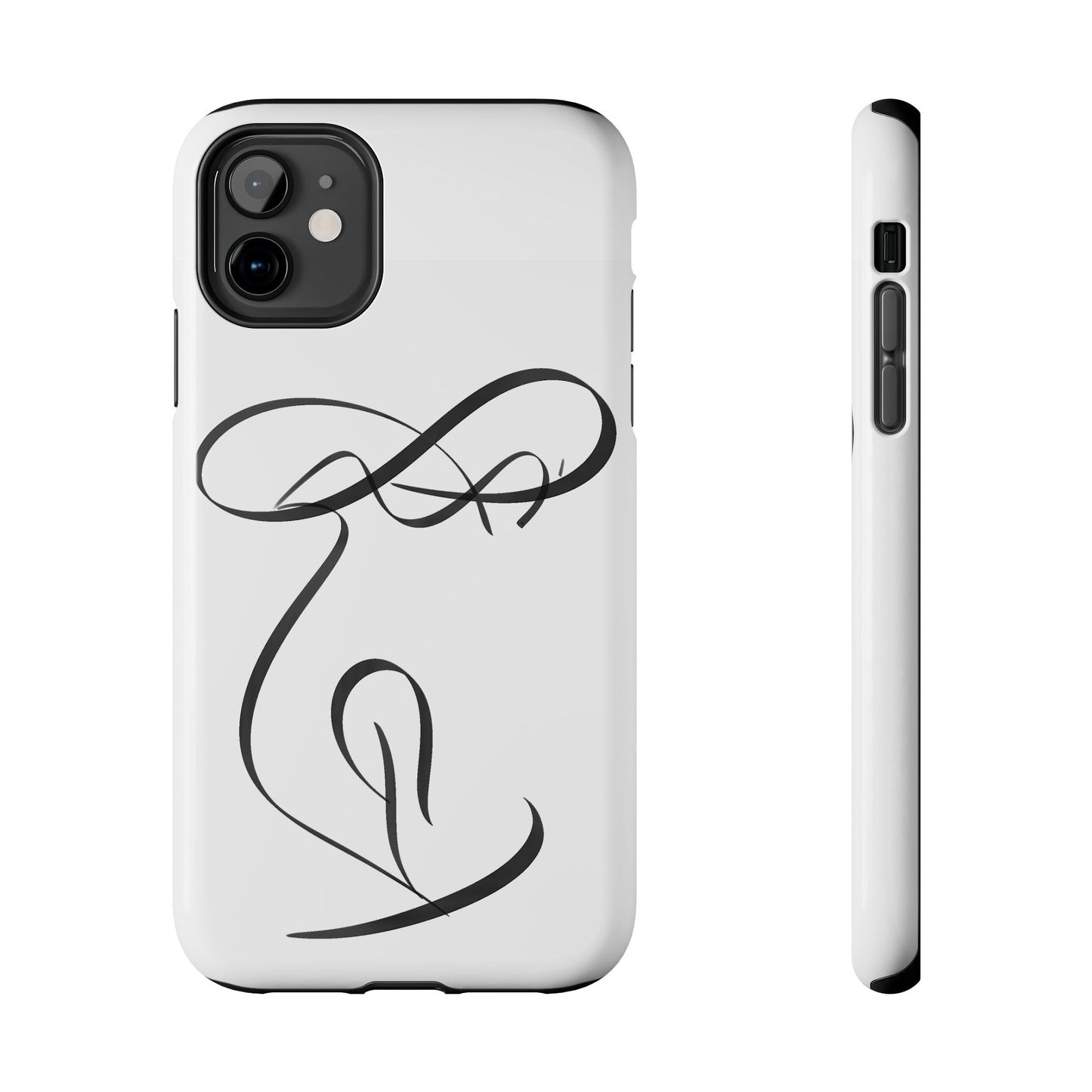 Handwritten Farsi Calligraphy 'Hiich' Design