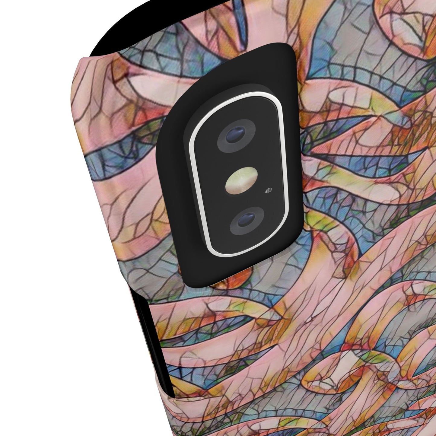 ' Modern Art Slim Phone Case -LOVE I-