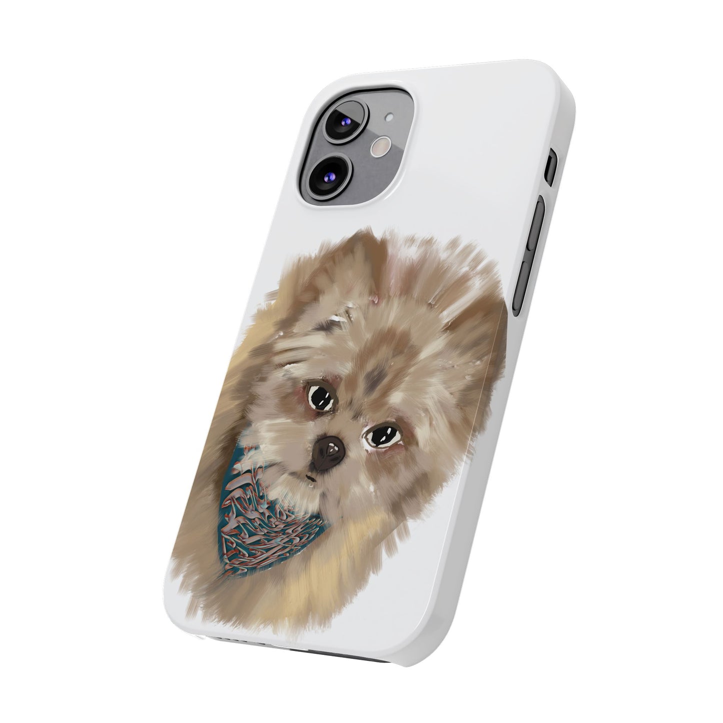 ' Modern Art Slim Phone Case-Lily