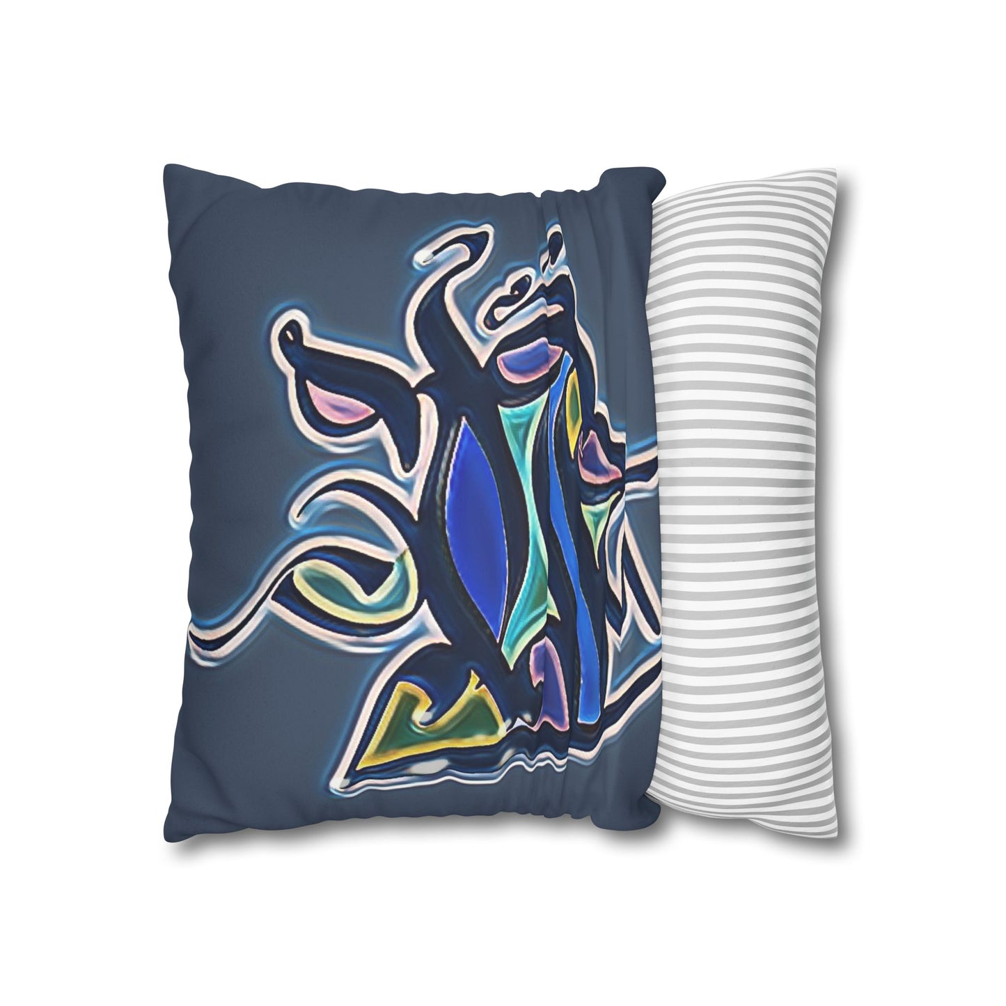 Square Pillowcase - Persian Calligraphy, Modern Handwriting Design