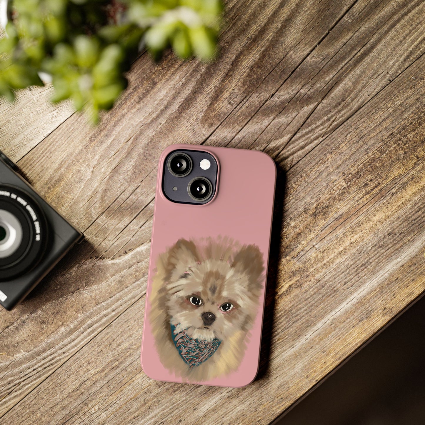Copy of Copy of Copy of Copy of ' Modern Art Slim Phone Case -LOVE I-