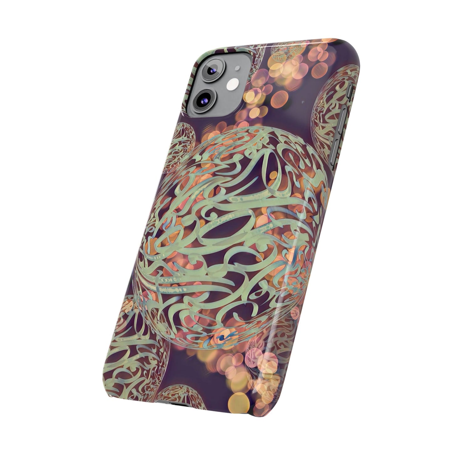 Copy of Copy of ' Modern Art Slim Phone Case -LOVE I-