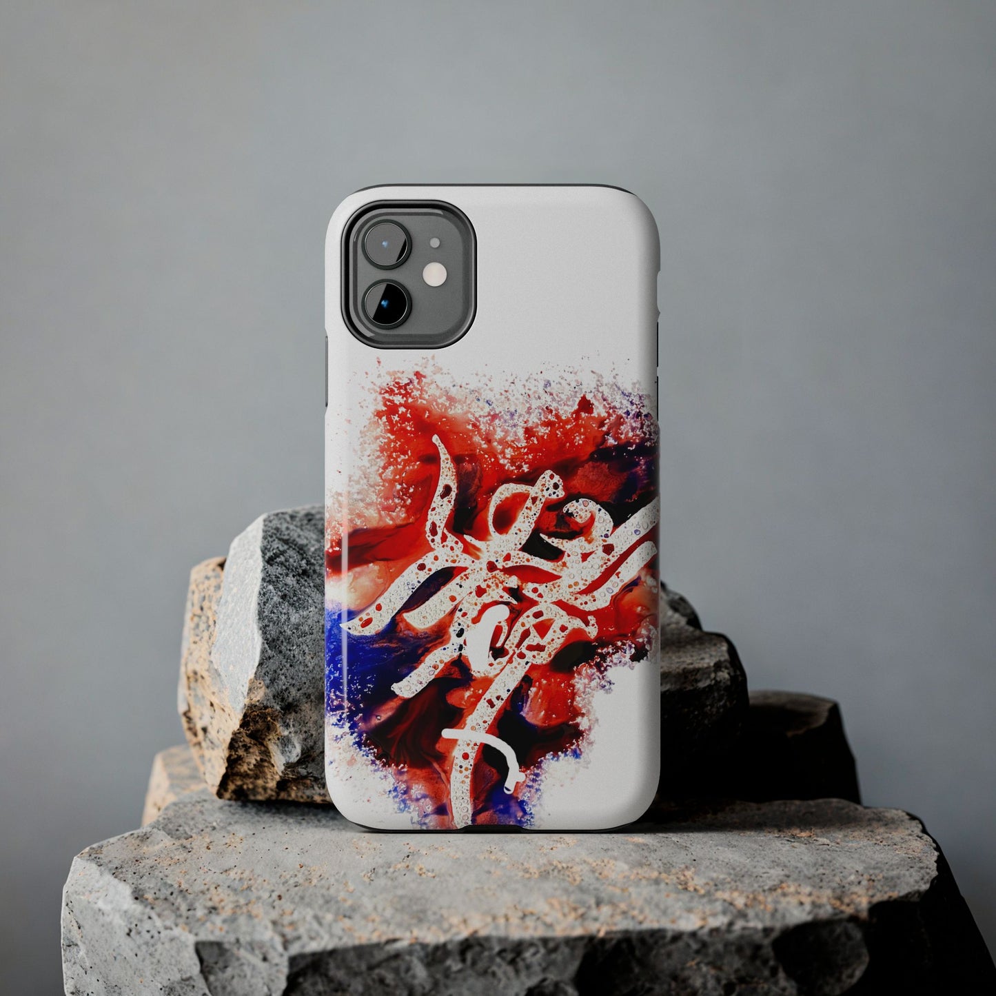 Candle Calligraphy Phone Case - Persian Art Inspired Beautiful Girl Design