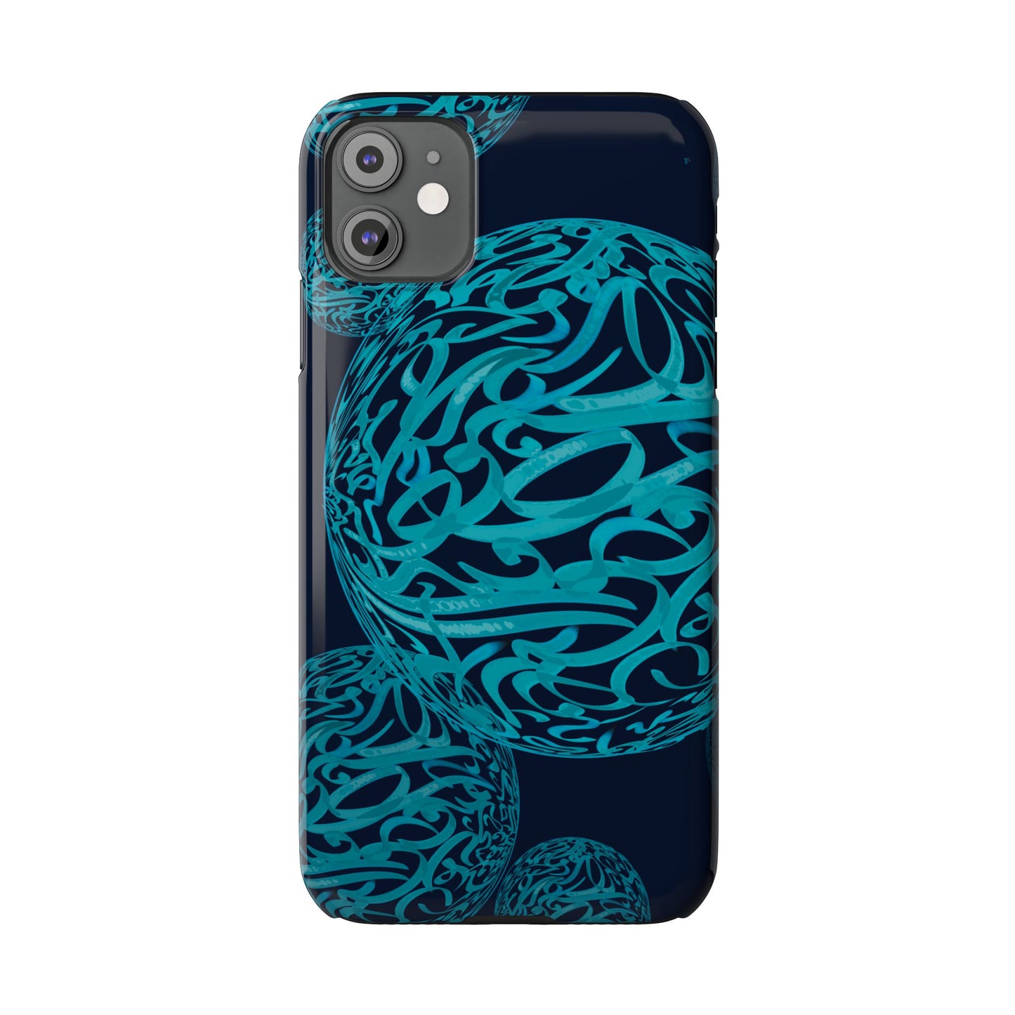 ' Modern Art Slim Phone Case -LOVE