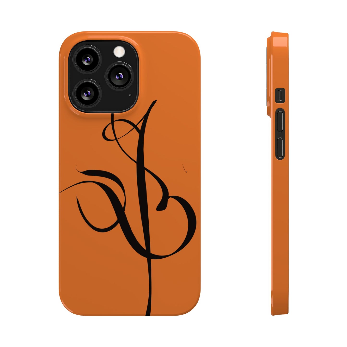 ' Modern Art Slim Phone Case -LOVE,