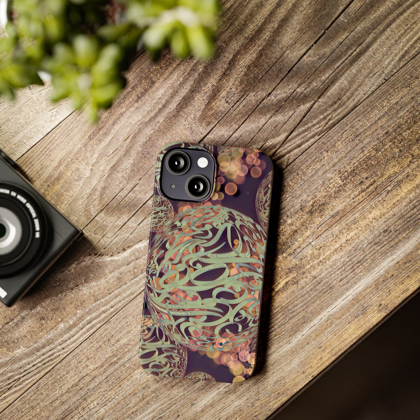 Copy of Copy of ' Modern Art Slim Phone Case -LOVE I-