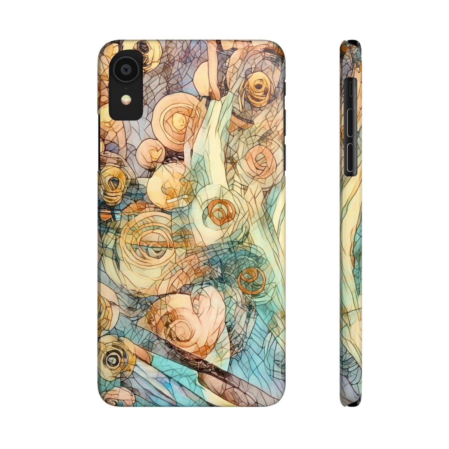 . ' Modern Art Slim Phone Case -.