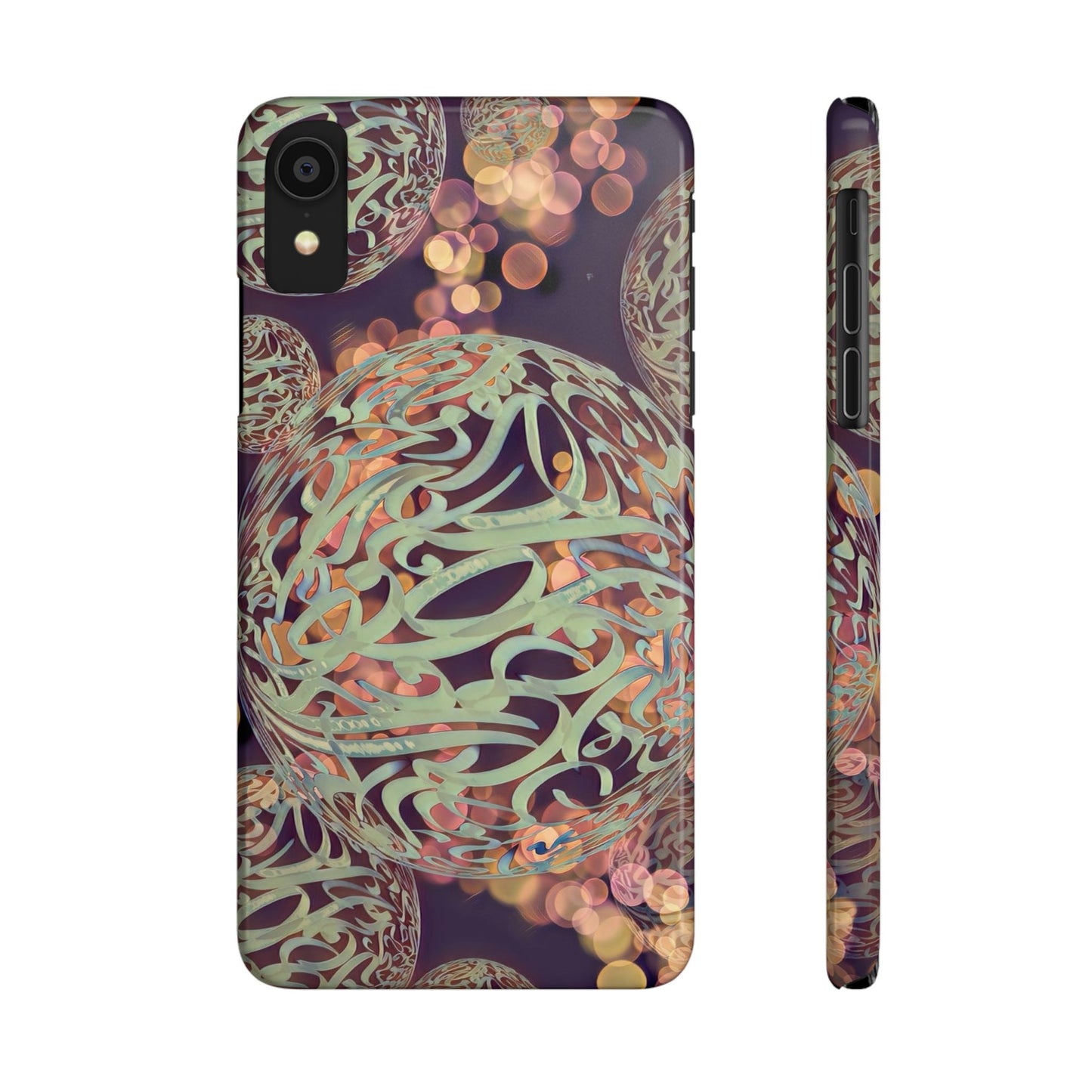Copy of Copy of ' Modern Art Slim Phone Case -LOVE I-